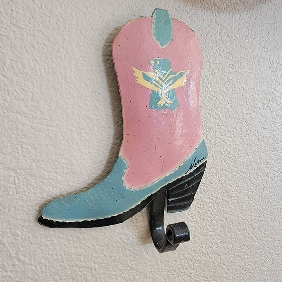 Western Boot Thunderbird Home Decor Hooks - Picture 4 of 8